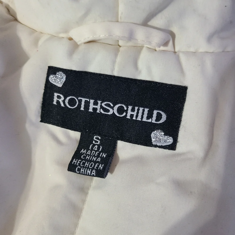 Rothschild Faux Fur Dress Coat Size‎ S 4